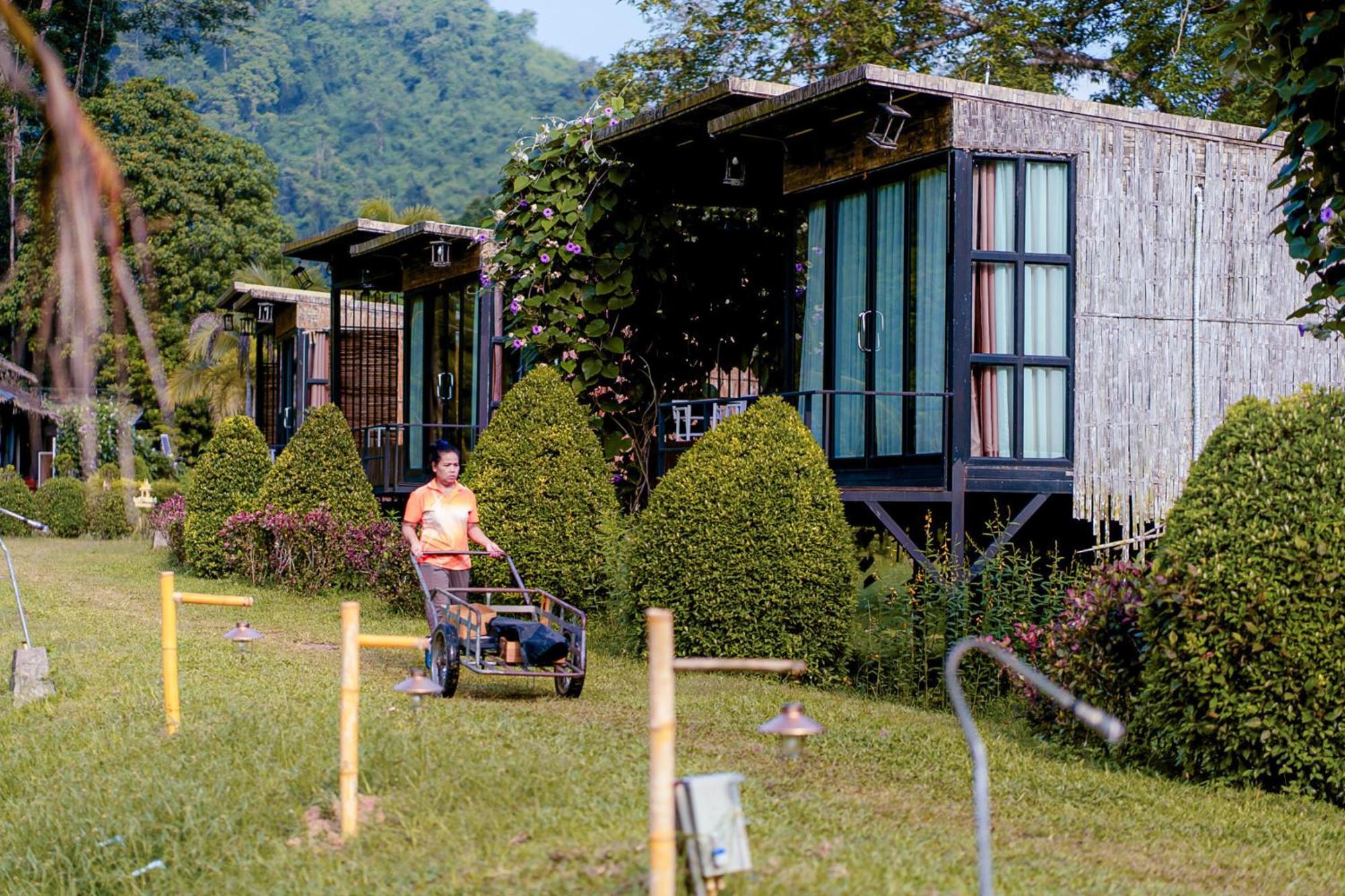 Chiewlan Camp And Resort Ban Pha Saeng Lang Exteriör bild